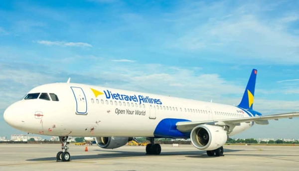 Tàu bay Airbus A321ceo của Vietravel.