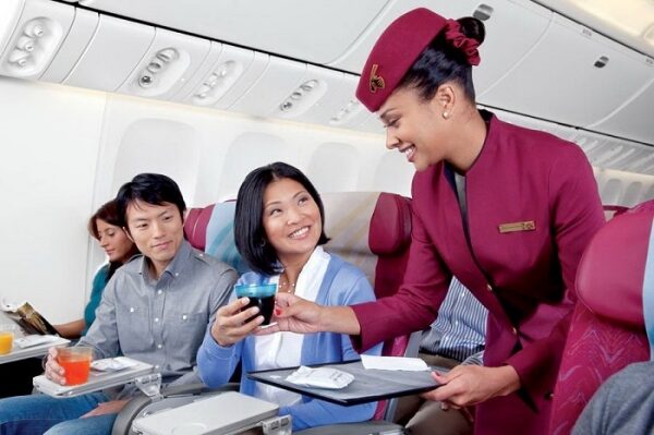 Qatar Airways là một trong những hãng hàng không đạt chuẩn 5 sao Skytrax